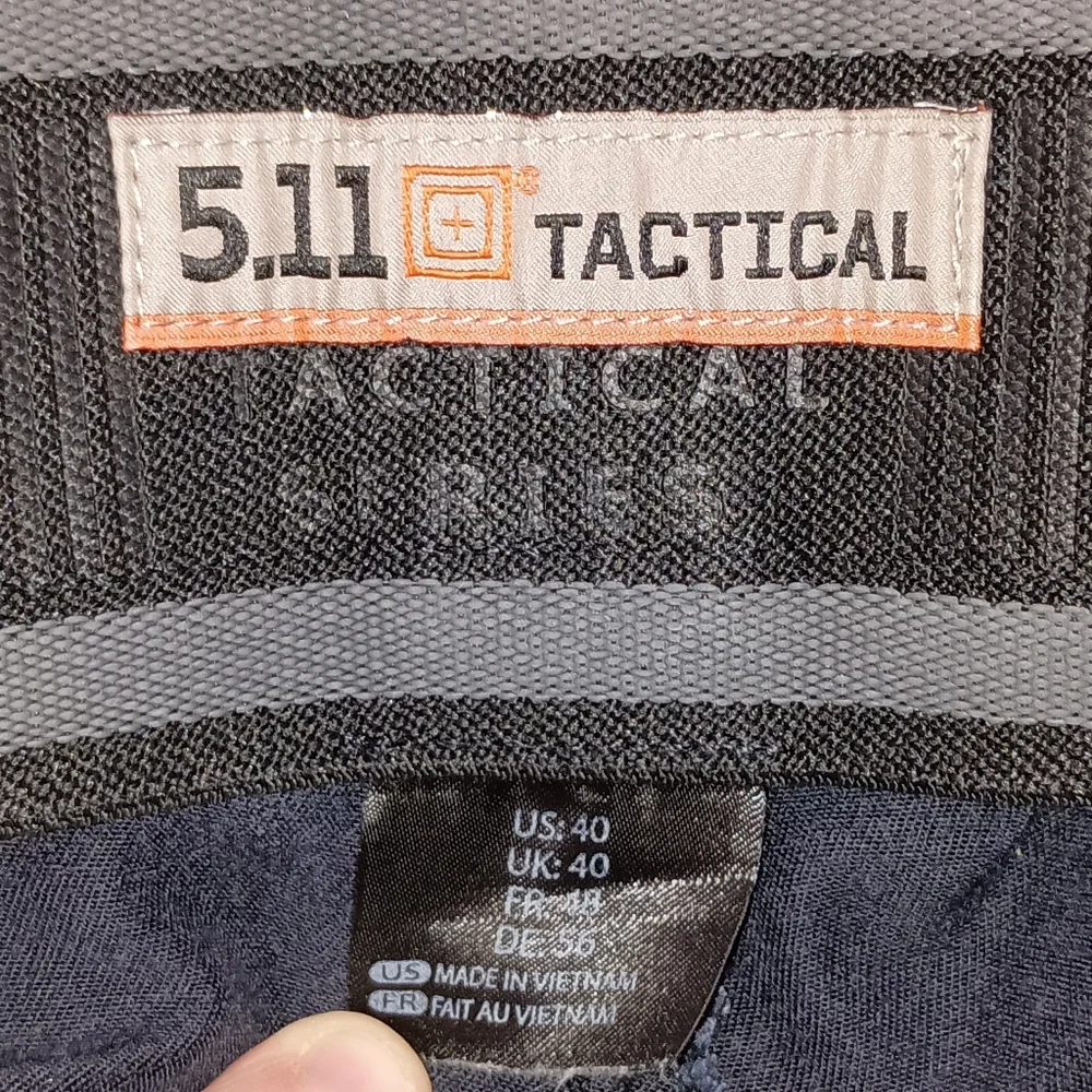Mens' 5.11 Tactical Faded Black Slacks Pants Size 37 x 30.25
